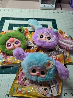 baby three storage pouch bundle! Lot of 3 special, rolling and crying eyes!